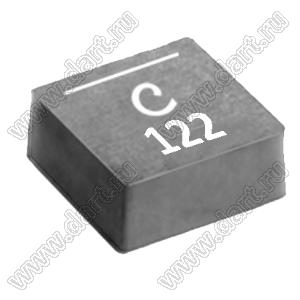 XAL6030-122M дроссель SMD; L=1,2мкГн (±20%); Iн=12А (при 20°C)
