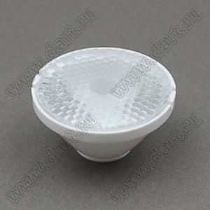 ILENS647-S35-B40-H-78M2-XML линза для светодиода; D37*19мм; 40°; PMMA