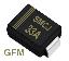 SMCJ33A (SMC/DO-214AB) диод защитный SMD однополярный; Vrwm=33В; Ipp=56,2А; 3000Вт