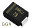 SMCJ78 (SMC/DO-214AB) диод защитный SMD однополярный; Vrwm=78,00В; Ipp=10,8А; 1500Вт