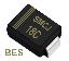 SMCJ18C (SMC/DO-214AB) диод защитный SMD биполярный; Vrwm=18В; Ipp=93,2А; 3000Вт