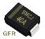 SMCJ40A (SMC/DO-214AB) диод защитный SMD однополярный; Vrwm=40,00В; Ipp=23,2А; 1500Вт