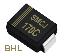 SMCJ170C (SMC/DO-214AB) диод защитный SMD биполярный; Vrwm=170В; Ipp=9,8А; 3000Вт