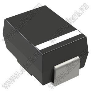 STPS1L60A (SMA) диоды Шоттки; VRRM=60В; IFM=1А; VFM=0,57В; Tраб. -40…+175°C; маркировка GB6