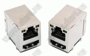 Разъемы RJ45/HDMI комбинированные