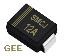 SMCJ12A (SMC/DO-214AB) диод защитный SMD однополярный; Vrwm=12В; Ipp=150,6А; 3000Вт