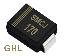 SMCJ170 (SMC/DO-214AB) диод защитный SMD однополярный; Vrwm=170В; Ipp=9,8А; 3000Вт