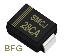 SMCJ28CA (SMC/DO-214AB) диод защитный SMD биполярный; Vrwm=28,00В; Ipp=33,0А; 1500Вт