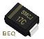 SMCJ17C (SMC/DO-214AB) диод защитный SMD биполярный; Vrwm=17В; Ipp=98,4А; 3000Вт