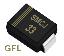 SMCJ33 (SMC/DO-214AB) диод защитный SMD однополярный; Vrwm=33,00В; Ipp=25,2А; 1500Вт