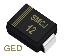 SMCJ12 (SMC/DO-214AB) диод защитный SMD однополярный; Vrwm=12В; Ipp=136,4А; 3000Вт