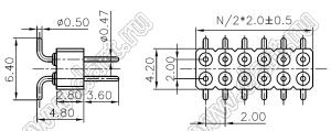 DS1004-01-2xXXS1B (PDLM2SMT-XX) серия