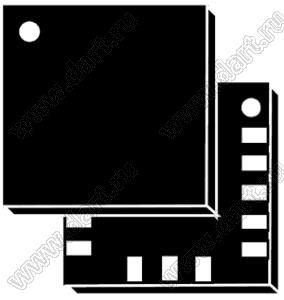 LIS331DLHTR (LGA-16) микросхема акселерометр 3-х осевой; Uпит.=2,16...3,6В; Tраб. -40…+85°C