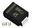 SMCJ45 (SMC/DO-214AB) диод защитный SMD однополярный; Vrwm=45,00В; Ipp=18,7А; 1500Вт