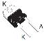 STPSC10065Y (TO-220AC) диод Шоттки мощный автомобильный; V RRM=650В; IO@T=10А; Tраб. -40…+175°C