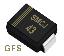SMCJ43 (SMC/DO-214AB) диод защитный SMD однополярный; Vrwm=43,00В; Ipp=19,6А; 1500Вт