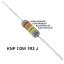 KNP 1/2W 1R3 J резистор проволочный; R=1,3(Ом); 5%; P=1/2Вт