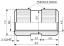 БА8.226.305-03 (ЮПИЯ.713663.002-03) втулка резьбовая закладная; М4; L=6,0мм; сталь углеродистая оцинкованная