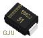 SMCJ51 (SMC/DO-214AB) диод защитный SMD однополярный; Vrwm=51,00В; Ipp=18,5А; 1500Вт