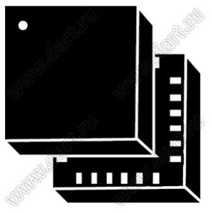 IIS328DQ (QFN-24) микросхема акселерометр 2-х осевой; Uпит.=1,71...3,6В; Tраб. -40…+105°C