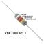 KNP 1/2W 9К1 J резистор проволочный; R=9,1кОм; 5%; P=1/2Вт