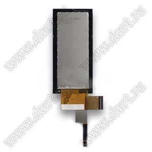 KD029QHFPD002-C001A дисплей IPS 2,9-дюймовый RGB-интерфейс, высококонтрастный промышленный ЖК-модуль Bartype с CTP; 2,9дюйм; Количество цветов 16,7M; габариты 40,20x85,60x3,26мм