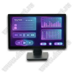 KD215WSFVA011-CTP-Monitor монитор TFT 21,5-дюймовый полноцветный  с разрешением 1920x1080 пикселей 16,7 М поддерживает интерфейсные порты HDMI / VGA для Android / Linux / Raspberry; 21,5 inchдюйм; Количество цветов 16,7M; габариты 510,00x306,60x56,20мм