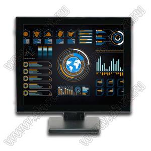 KD190SXFLA007-CTP-Monitor монитор TFT 19,0-дюймовый полноцветный с интерфейсом HDMI/VGA 1280x1024, емкостная сенсорная панель; 19,0 inchдюйм; Количество цветов 16,7M; габариты 429,60x357,00x43,00мм