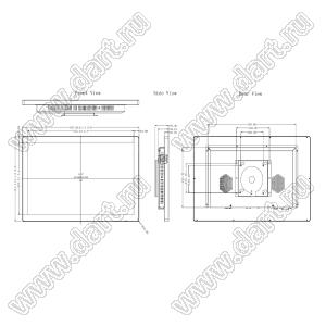 KD215WSFVA009F-Monitor монитор TFT 21,5-дюймовый полноцветный FHD 1920x1080 с диагональю экрана 16,7 М поддерживает интерфейсные порты HDMI / USB для Android / Linux / Raspberry; 21,5 inchдюйм; Количество цветов 16,7M; габариты 523,64x315,11x59,30мм