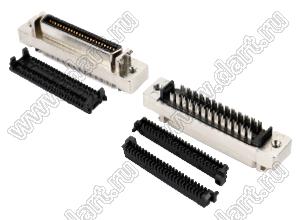 B03-020211EB-9L розетка SCSI IDC на шлейф; 20-конт.
