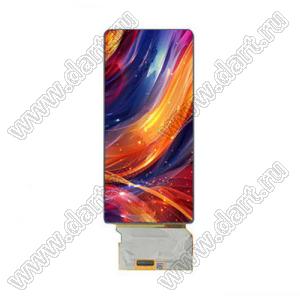 KD064FPOIN001-C001A дисплей AMOLED 6,4-дюймовый с разрешением 1080x2340 пикселей на ячейке с драйвером интерфейса MIPI IC SD5207; 6,4дюйм; Количество цветов 16,7M; габариты 69,84x150,42x0,80мм