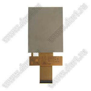 KD035VGFPA094 дисплей IPS 3,5-дюймовый с разрешением 480x640 ILI9806E, читаемый при солнечном свете, 3 SPI + 16/18/24-битный RGB IPS ЖК-модуль; 3,5дюйм; Количество цветов 65K/262K/16,7M; габариты 64,00x85,00x3,10мм
