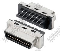 B03-036411EN-01 розетка SCSI на кабель; 36-конт.