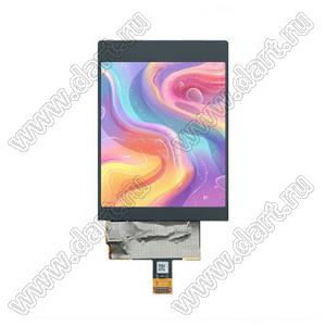 KD039FHOIN003-C002A дисплей AMOLED 3,9-дюймовый LTPS с разрешением 1080x1240 пикселей с интерфейсом MIPI и емкостной сенсорной панелью; 3,9дюйм; Количество цветов 16,7M; габариты 67,25x79,87x0,80мм