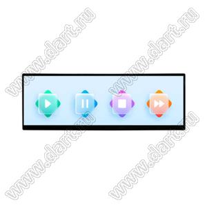 KD145FHFLD002-Lens дисплей TFT 14,5-дюймовый IPS 2560x720 LVDS интерфейс bartype TFT LCD; 14,5дюйм; Количество цветов 16,7M; габариты 363,50x133,50x8,00мм