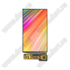 KD050OLEDN116 дисплей AMOLED 5,0-дюймовый встроенный с разрешением 720x1280 пикселей и интерфейсом MIPI; 5,0дюйм; Количество цветов 16,7M; габариты 64,12x116,72x0,84мм