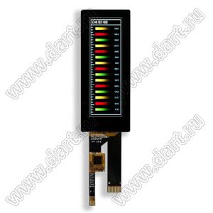KD030WVFID029-C028A дисплей IPS  3,0 дюйма 2-полосный MIPI-интерфейс ST7701 IPS Bartype TFT с CTP; 3,0дюйм; Количество цветов 16,7M; габариты 36,96x90,08x2,79мм