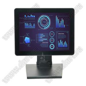 KD121HDFLA015-CTP-Monitor монитор TFT 12,1-дюймовый полноцветный с высокой яркостью FHD 1024x768 16,7 М поддерживает интерфейс VGA/HDMI / DP с дисплеем CTP; 12,1 inchдюйм; Количество цветов 16,7M; габариты 294,50x233,00x44,00мм