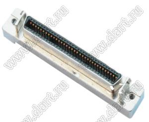 B02-068418EC-0L розетка SCSI на кабель; 68-конт.