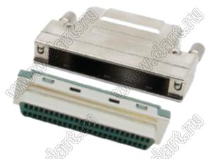 B02-050411E0-01 розетка SCSI на кабель; 50-конт.