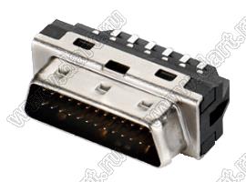 B02-026311E0-01 вилка SCSI на кабель; 36-конт.