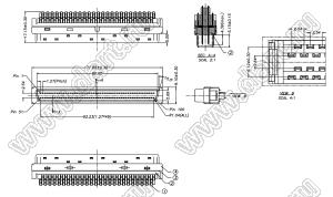 B02-100311EN-01 вилка SCSI на кабель; 26-конт.