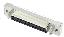 B02-050818AC-1J розетка SCSI прямая на плату; 50-конт.