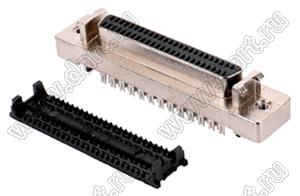 B02-050218EC-9S розетка SCSI IDC на шлейф; 50-конт.