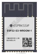 ESP32-S3-WROOM-1-N8R2 модуль 2.4 GHz Wi-Fi + Bluetooth LE v5.0 / GPIO 36 / FLASH 8MB / SRAM 512MB / ROM 384KB / PSRAM 2MB / F= 240 МГц; F=240MHz; 36-портов I/O; FLASH 8; SRAM 512килобайт; ROM=