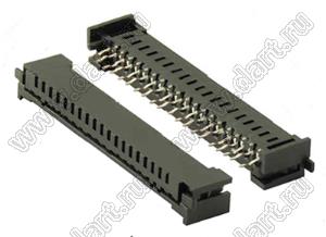19FDZ-BT(S) розетка SMD для плоского шлейфа (FPC); P 2,54мм; 19-конт.; вертикальный вход