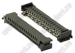 17FDZ-BT(S) розетка SMD для плоского шлейфа (FPC); P 2,54мм; 17-конт.; вертикальный вход