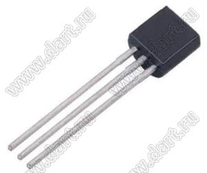 BT169D (TO-92) тиристор (управляемый выпрямитель - SCR); VDRM max.=400V; IT (RMS)=0,8А (макс.)