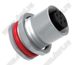 54-200251-06 розетка на кабель; 2-конт.; 5A/60V