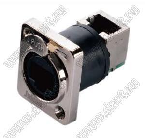68-400851-05 переходник RJ45 на панель угловой без заглушки; 8-конт.